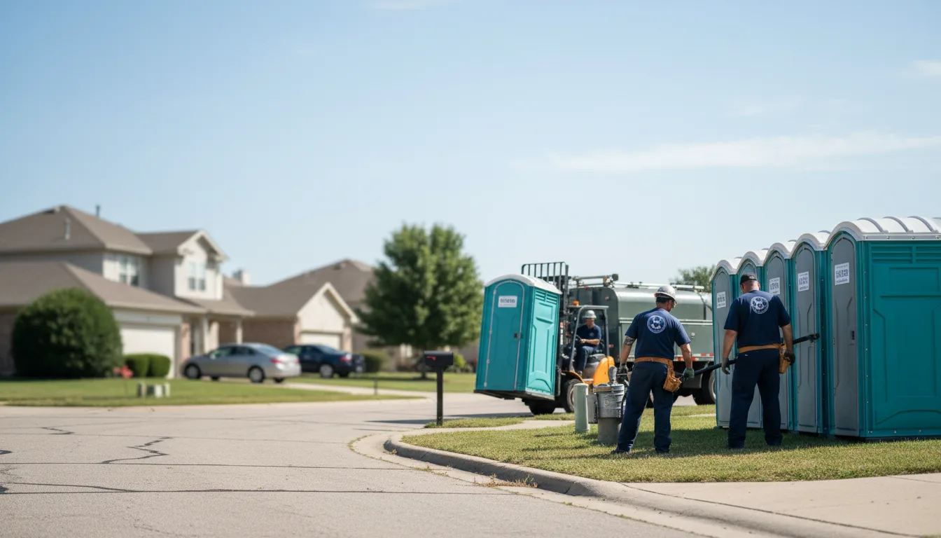 Porta Potty Rental in Wolcottville, IN near me